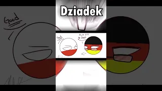 Dziadek 👴🇩🇪 / komiks Countryhumans [PL] #shorts #memy #śmieszne #humor