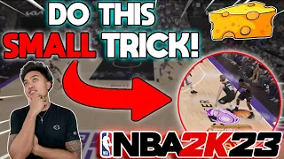 DO THIS SMALL TRICK & SCORE EVERY TIME IN NBA 2K23! *ULTIMATE TUTORIAL*