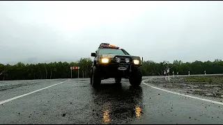 Поездка в п. Октябрьский, река Большая.