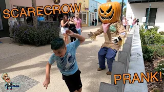 SCARECROW PRANK -- FUNNY SCARE PRANK!