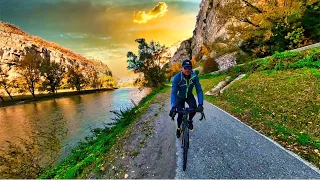 In bici nei Canyon dell’Adige tra pareti a strapiombo!E i Forti a difesa dell’Italia.