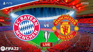 FIFA 23 - Bayern Munich vs Manchester United | UEFA Champions League 23/24 | LIVE