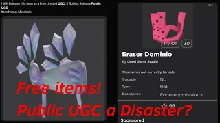 Roblox Public UGC may be a bad idea, here is why!