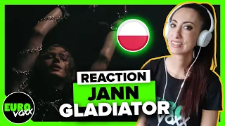 JANN - GLADIATOR (REACTION) // TU BIJE SERCE EUROPY 2023 // Poland Eurovision 2023