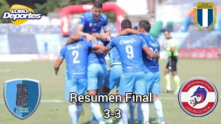 Resumen|FC Santa Lucía 3-3 CD Iztapa