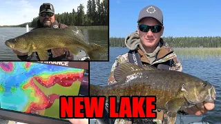 Crushing Walleye and Bass on a New Lake! | Fishing Manitoba