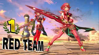 Pyra and Mythra's Team Victory Poses
