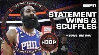 James Harden SAVES PHILLY & Suns get a statement win 💯 | The Hoop Collective