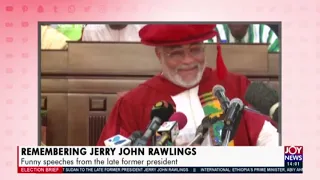 Remembering Jerry John Rawlings: Funny speeches from the late former president (13-11-20)