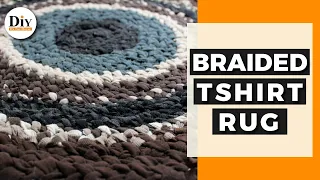 How to Braid a Rug   - CUTE and EASY Tshirt Craft and Braiding Project