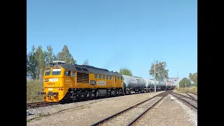 [LG] Тепловоз M62K-1640 на станции Тракишки / [LG] Diesel locomotive M62K-1640 in Trakiszki