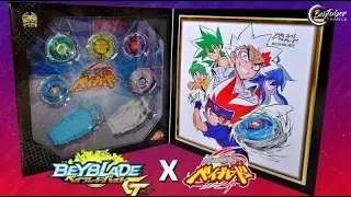 Beyblade METAL FIGHT 10TH ANNIVERSARY SET ! Unboxing