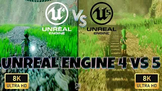 Unreal Engine 4 Vs Unreal Engine 5 - Zelda: Ocarina Of Time (Cryzenx) - Ultra Settings+DLSS & Lumen