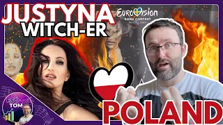 🇵🇱 Justyna Steczkowska - "Witch-er Tarohoro" REACTION & ANALYSIS | Poland | Eurovision 2024