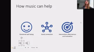 Music and Mind: Exploring the Benefits of Music, Dr. Jessica Grahn (April 24, 2021 conference)