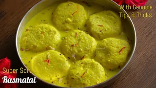 Rasmalai recipe in telugu with Real Tips&Tricks|rasmalai recipe by vismai food| How to make rasmalai