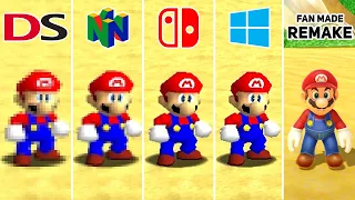 Super Mario 64 (1996) NDS vs N64 vs Switch vs PC vs Remake (Which One is Better?)