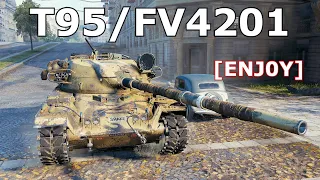World of Tanks T95/FV4201 Chieftain - 11,300 Damage In 6 minutes