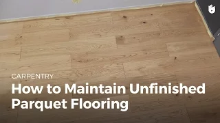 How to Maintain Unfinished Wood Flooring | DIY Projects