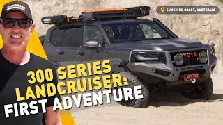 🔥 300 SERIES LANDCRUISER: Beach Testing vs LC200 & Patrol! 💀