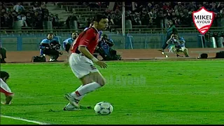 مصر 5 - 2 الجزائر.. بتصفيات كأس العالم 2002 وسط 100 الف مشجع باستاد القاهرة