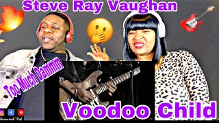We Are Blown Away!!! Stevie Ray Vaughan “Voodoo Child” (Reaction)