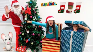 Maria Clara y JP en: Santa's spies. 🎄 historia de navidad