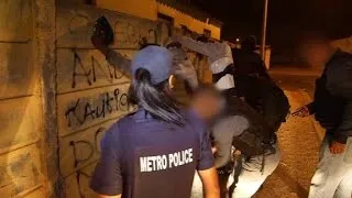 South African police crackdown on gangs