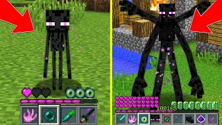 Minecraft ENDERMAN LIFE FROM 1 LEVEL TO 100 LVL Monster School Life Cycle BATTLE MOVIE ANIMATION