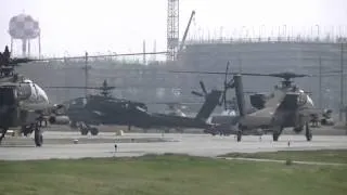 24 Apache helicopters mass landing (South Korea)