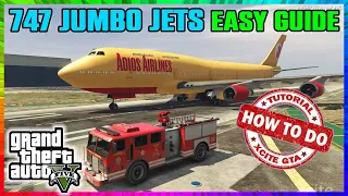 Where Can You Find A Jumbo Jet in GTA 5 ONLINE - How To Do - In just 5 Minutes - Easy Guide