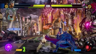 Marvel vs. Capcom: Infinite Demo - Defeating Ultron Sigma