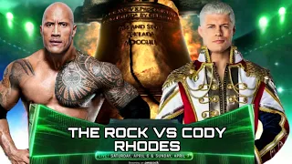 WWE 2k24 LIVE ROMAN REIGNS THE ROCK VS TEAM CODY RHODES JOHN CENA WWE 2K24