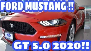 Ford Mustang 5.0 2020 | Revisión completa| En español