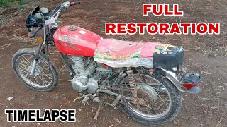 Motorstar Star x125 Full Restoration Timelapse | MOTOR LIKOT