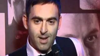 Ronnie O'Sullivan's Interview After His Tenth 147 (2010 World Open)