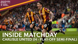 INSIDE MATCHDAY: Bradford City v Carlisle United