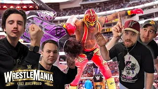 FATHER VS SON! REY MYSTERIO VS DOMINIK MYSTERIO AT WRESTLEMANIA 39 (LIVE REACTION)