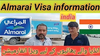 Almarai Visa in india |Life in saudi arabia | Dehli mai visa Agency #almaraivisa #indiavisa
