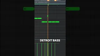 ДЕТРОЙТ БИТ за 1 МИНУТУ в FL STUDIO #shorts