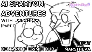 [Deltarune Comic Dub (feat MarsTheVA)] lolchico's AI Adventures w/Spamton (PART 1)
