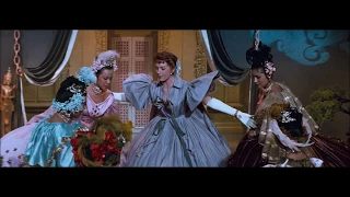 The King and I (1956) - The royal wives and the hoopskirts
