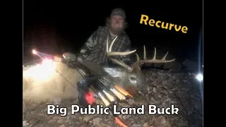 Big PA Public Land Buck with Recurve