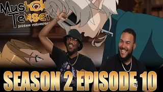 IT'S UP AND IT'S STUCK!!  | Mushoku Tensei Season 2 Episode 10 Reaction