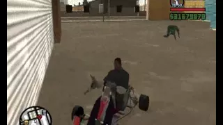 GTA San Andreas : Warehouse interior glitch