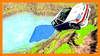 Epic HIGH SPEED JUMPS #14 - BeamNG Drive | Satisfying Car Crashes