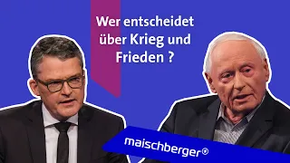 Oskar Lafontaine und Roderich Kiesewetter (CDU) im Gespräch I maischberger