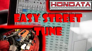 How to Street Tune Fuel Using Hondata For Noobs | B16 Eg Civic