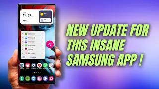 Brand New Update adds new features on Samsung's Best Application !