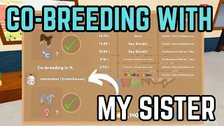 CO-BREEDING HORSES WITH MY SISTER! | Wild Horse Islands